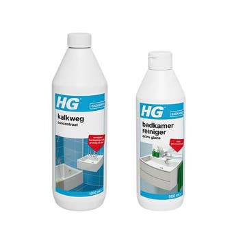HG kalkweg + HG badkamerreiniger | Combideal, Verzenden
