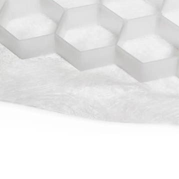 Grindplaat | HDPE | ECCO | 160 x 120 x 4 cm (Wit), Tuin en Terras, Grind, Keien en Split, Verzenden, Nieuw