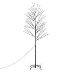 Kerst kerstboom zwart 200cm incl. LED IP44 - Vixen, Diversen, Kerst, Verzenden, Nieuw