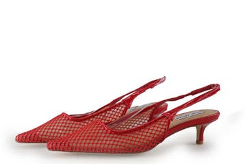 Steve Madden Slingbacks in maat 39 Rood, Verzenden, Steve Madden, Zo goed als nieuw, Rood