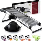 HI NATURE™ Luxe Groentesnijder Mandoline RVS met, Ophalen of Verzenden, Zo goed als nieuw