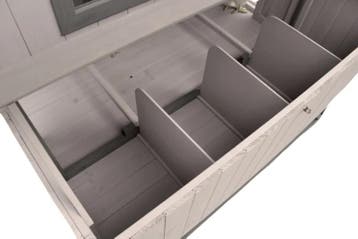 Kippenhok Flamingo Cosmo Cottage – Houten Kippenhok met N., Dieren en Toebehoren, Verzenden, Nieuw, Kippenhok of Kippenren
