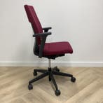 Wilkhahn Neos ergonomische bureaustoel, Bordeauxrood - zwart, Ophalen of Verzenden, Ergonomisch, Gebruikt, Bureaustoel