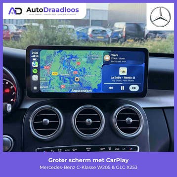 Mercedes Groter CarPlay Scherm | A B C E Klasse CLA GLA GLC, Ophalen of Verzenden, Nieuw