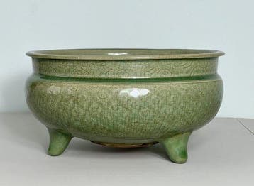 Een grote Ming-celadon wierookbrander - ex Sotheby’s - China
