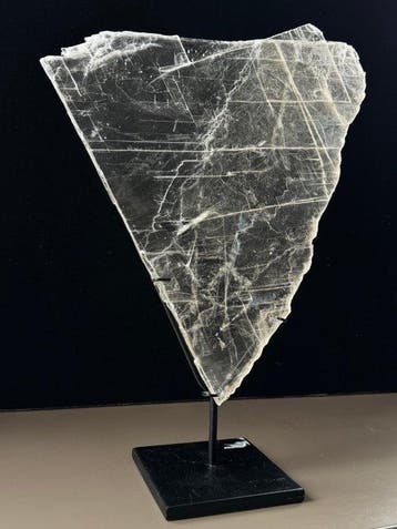 Seleniet Plaquette Sokkel - Hoogte: 32 cm - Breedte: 27 cm-