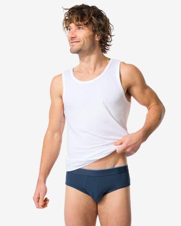 HEMA Herenslips perfect comfort - 2 stuks donkerblauw, Verzenden, Nieuw