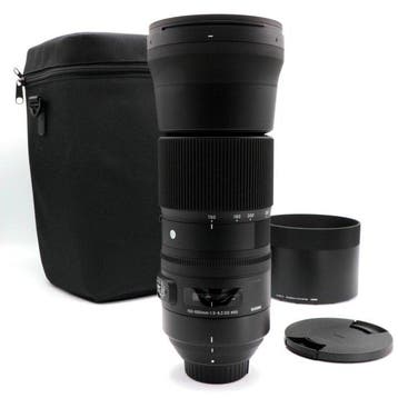 Sigma 150-600mm F/5-6.3 DG OS HSM Contemporary voor Nikon, Nieuw