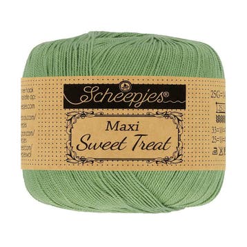 Scheepjes Maxi Sweet Treat - 212 sage green - Gemercerisee, Ophalen of Verzenden, Nieuw