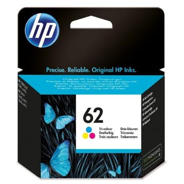 HP 62 (C2P06AE) inktcartridge kleur (origineel), Verzenden, Nieuw, HP