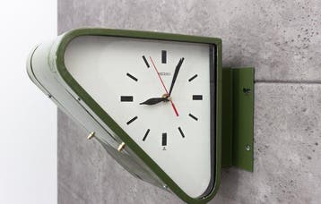 Wandklok - Seikosha CO. LTD Seiko - Staal, Bakeliet,