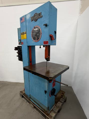 DOALL verticale lintzaagmachine lintzaag bandzaagmachine, Gebruikt, Lintzaag