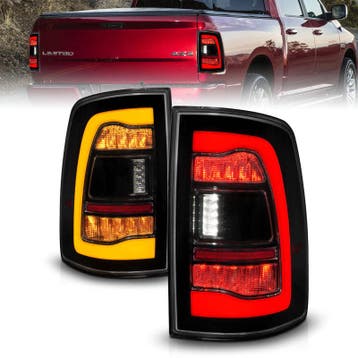 ANZO 09-18 Dodge Ram 1500 Sequential LED Taillights Smoke, Ophalen of Verzenden, Nieuw