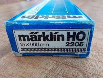 Märklin H0 - 2205 - Modeltreinsporen (10) - 10x K-flexrail,, Nieuw
