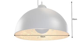 Hanglamp STUDIO 55cm zwart goud - 19697, Ophalen of Verzenden, Nieuw