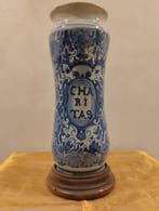 Vaas - Majolica - Albarello van maioliek aardewerk