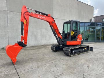 Veiling: Midigraafmachine Kubota KX161-3SZ Diesel 2012, Ophalen, Graafmachine