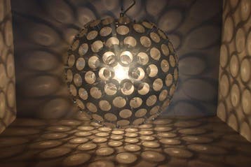 Kenwell - Plafondlamp (2) - Aluminium - Koker
