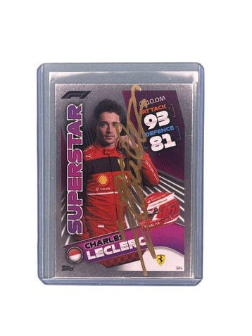 Topps - Charles Leclerc - Superstar - Autographed Card, Nieuw