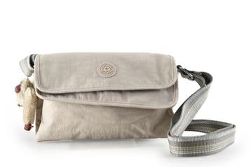 Kipling Schoudertas Beige, Verzenden, Zo goed als nieuw, Beige