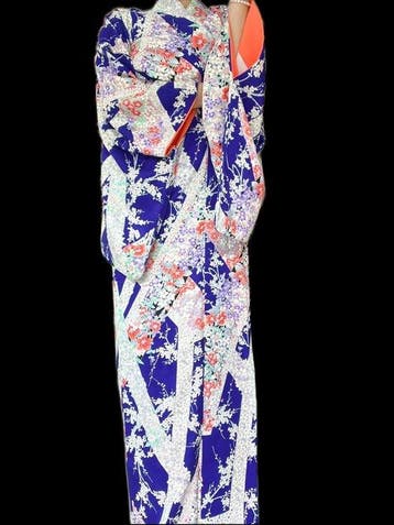 Japans retro-kimono - Zijde - Japan - 20e eeuw, Antiek en Kunst
