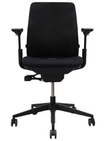 Refurbished Steelcase Amia, Ergonomische Bureaustoel!, Verzenden, Zwart, Zo goed als nieuw, Bureaustoel
