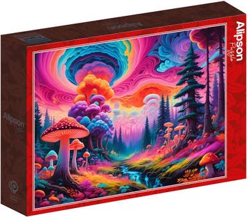 Mushroom Forest Puzzel (1000 stukjes) | Alipson Puzzle -, Verzenden, Nieuw
