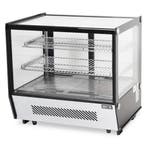 HCB Luxe Koelvitrine - 120 liter - 230V - RVS, Verzenden, Nieuw in verpakking, Koelen en Vriezen