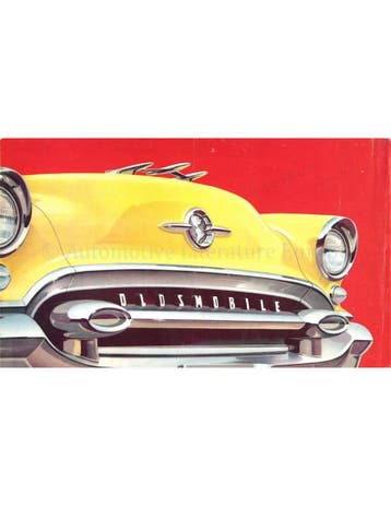 1955 OLDSMOBILE PROGRAMMA BROCHURE NEDERLANDS, Nieuw, Author