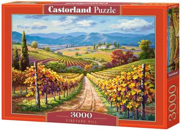 Vineyard Hill Puzzel (3000 stukjes) | Castorland - Puzzels, Verzenden, Nieuw