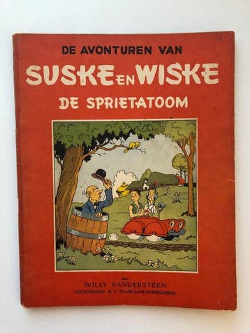 Suske en Wiske RV-3 - De sprietatoom - 1 Album - Herdruk -, Nieuw