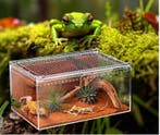 Transparant Reptielen Terrarium Acryl met Ventilatie, Dieren en Toebehoren, Verzenden, Nieuw