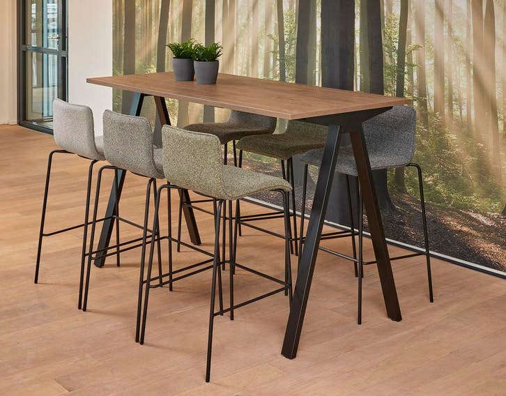 Bartafel Industrieel 110cm hoog Leverbaar in 48, Huis en Inrichting, Tafels | Eettafels, Nieuw, Ophalen of Verzenden