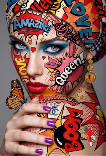 Margot Laffon - Girl with a Bitcoin Earring - XXL
