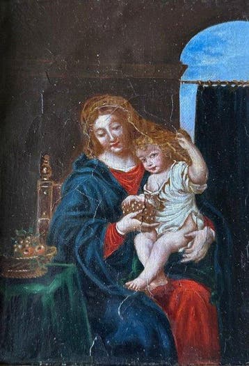 After Mignard (XIX) - Madonna delluva