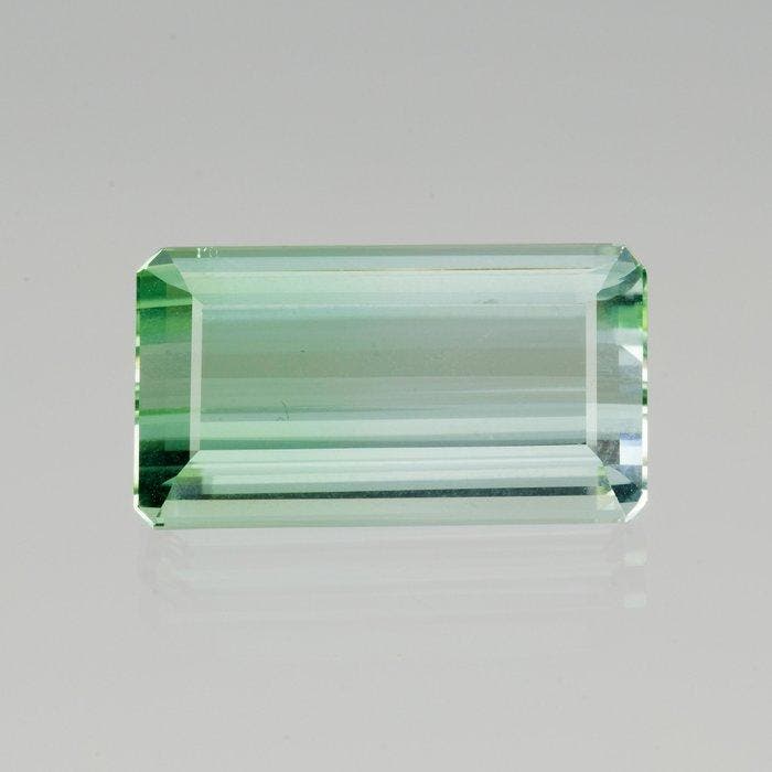 1 pcs Groen Toermalijn - 12.78 ct - nternational Colored, Sieraden, Tassen en Uiterlijk, Edelstenen