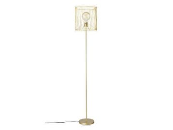 Veiling - Nordlux Elvis 31 vloerlamp - Messing, Huis en Inrichting, Lampen | Vloerlampen, Nieuw