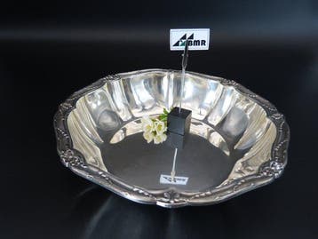 Schotel - .800 zilver - Prunkschaal/Aanbiederschaal, Antiek en Kunst