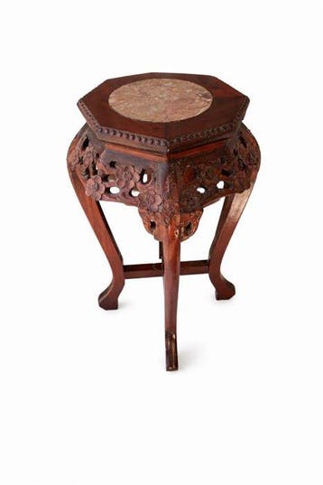 Bijzettafel - Mahonie - China - Qing Dynastie (1644-1911) -