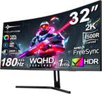 Gaming Monitor - Beeldscherm computer - 32 inch - Curved - 1, Verzenden, Zo goed als nieuw