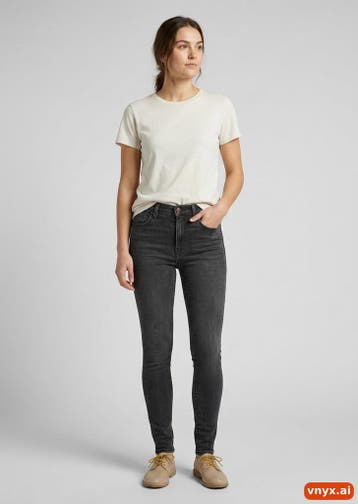 Levis Jeans Dames maat WW21 / L28 Zwart Vintage, Ophalen of Verzenden, Nieuw