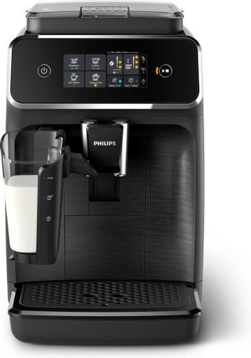 Philips LatteGo 2200 Serie EP2230/10 Espressomachine - Zwart, Ophalen of Verzenden, Zo goed als nieuw
