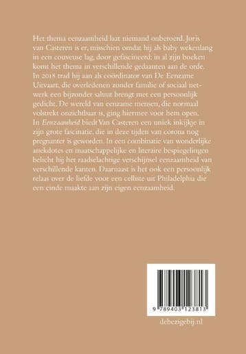 Eenzaamheid 9789403123813 Joris van Casteren, Boeken, Verzenden, Zo goed als nieuw, Joris van Casteren