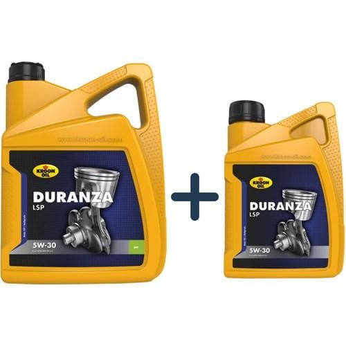 Kroon Olie Aanbieding: Duranza Lsp 5W30 6L = 5L + 1L, Auto diversen, Onderhoudsmiddelen, Verzenden