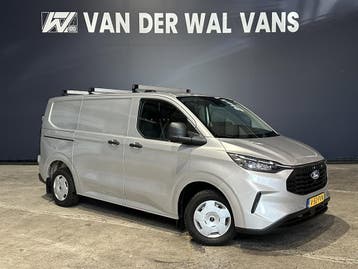 Ford Transit Custom 2.0 TDCI 150pk L1H1 Inrichting Euro6 Air, Stof, Gebruikt, Dealer onderhouden, Ford