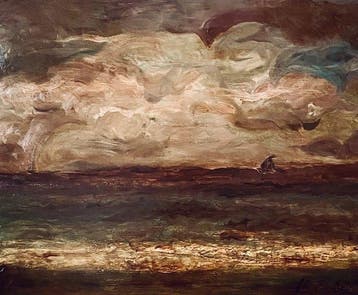 C.Permeke (1886-1952) - De stormachtige zee