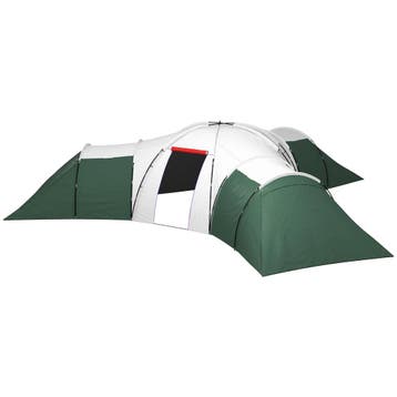 Tunnel Tent, Campingtent Voor 6-9 Personen, Familietent Met, Verzenden, Nieuw