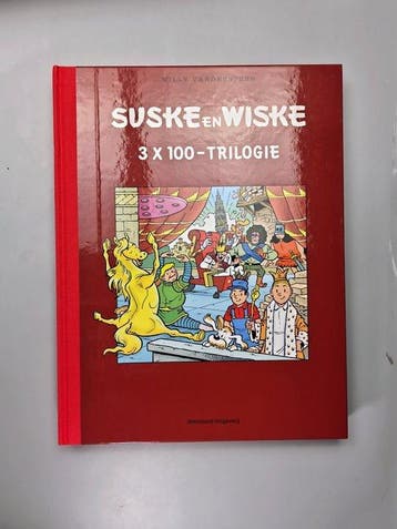 Suske en Wiske - 3 x 100-trilogie - Luxe HC met linnen rug -, Boeken, Stripboeken, Nieuw