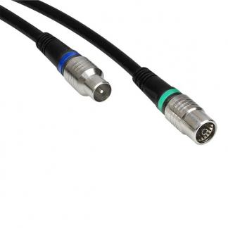 KabelKeur Coax kabel - Technetix - 3 meter (Digitaal, Zwart), Verzenden, Nieuw