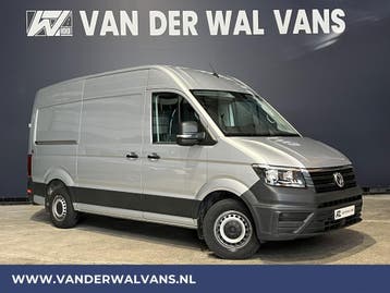 Volkswagen Crafter 2.0 TDI 141pk L3H3 L2H2 Euro6 Airco | Cam, Volkswagen, Nieuw, Zilver of Grijs, Lease